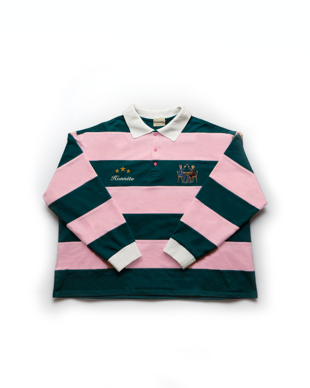 Evergreen OG Striped Rugby Polo