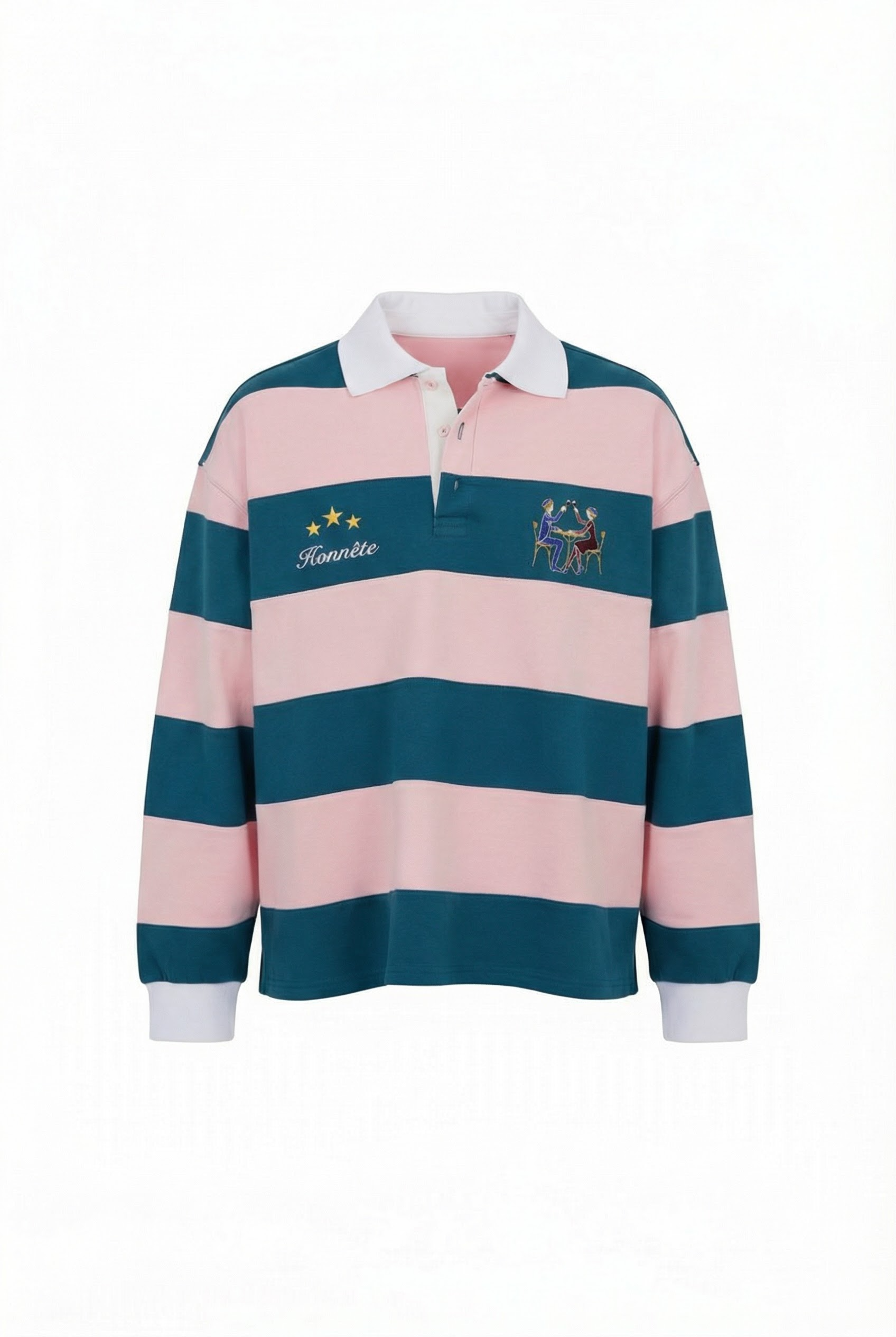 Evergreen OG Striped Rugby Polo