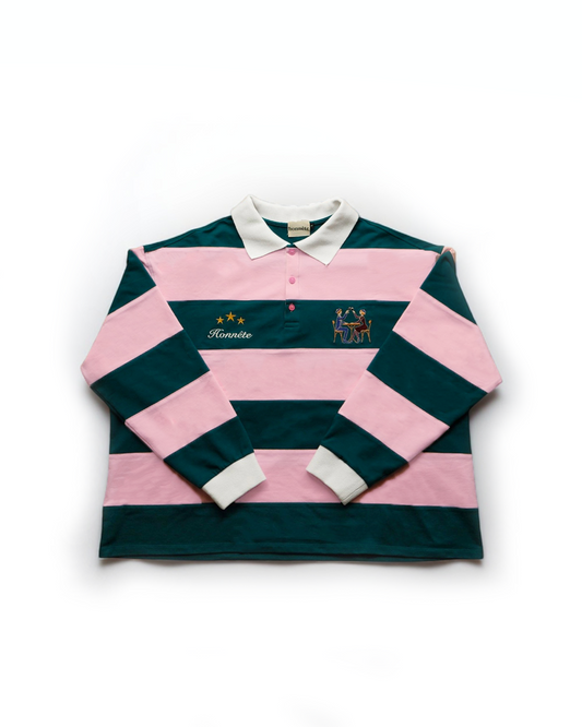 Evergreen OG Striped Rugby Polo
