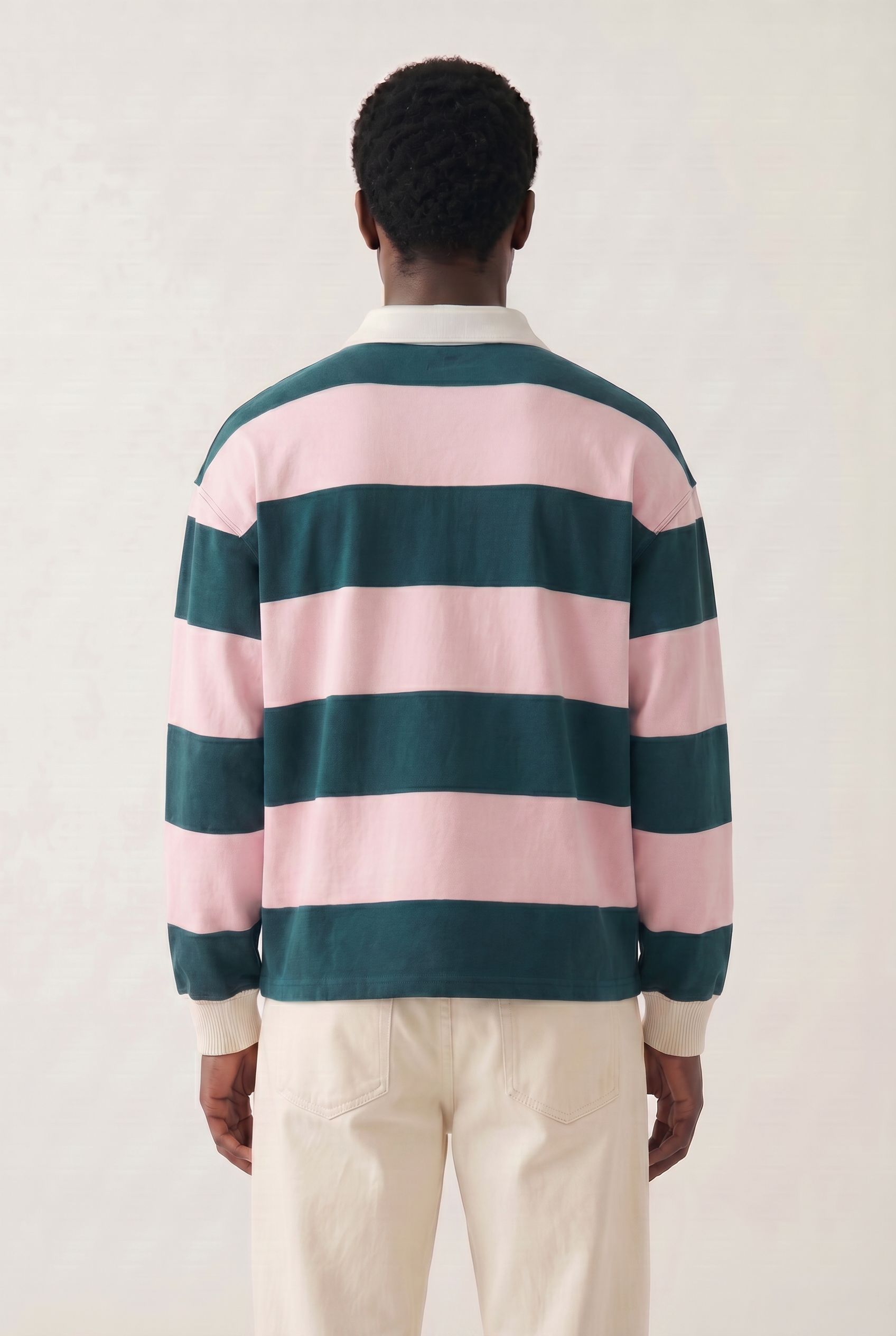 Evergreen OG Striped Rugby Polo